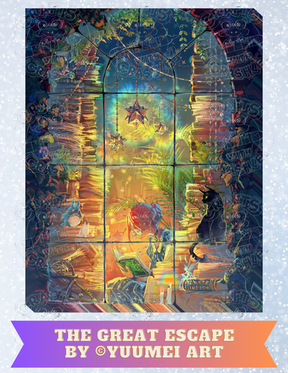 "The Great Escape" by ©Yuumei Decorative Diamond Painting Release Papers