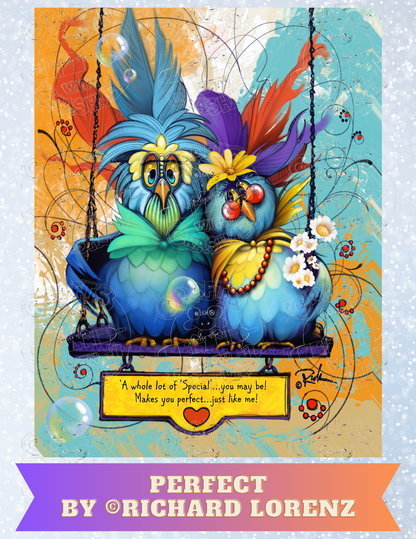 "Perfect" by ©Richard Lorenz Decorative Diamond Painting Release Papers