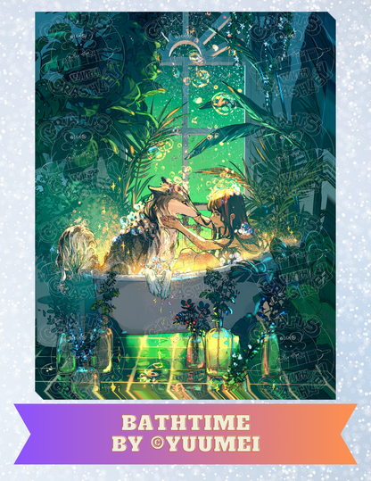 "Bathtime" by ©Yuumei Decorative Diamond Painting Release Papers