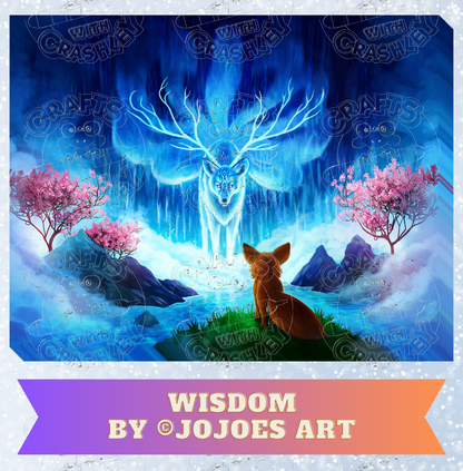 "Wisdom" by ©JoJoes Art Decorative Diamond Painting Release Papers