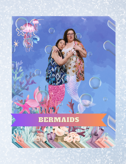"Bermaids" Decorative Diamond Painting Release Papers