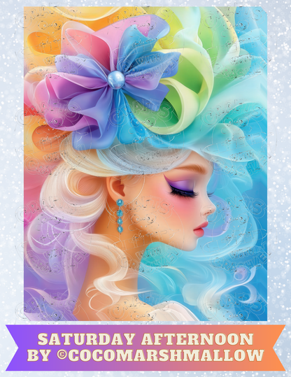 "Saturday Afternoon" by ©Cocomarshmallow Decorative Diamond Painting Release Papers