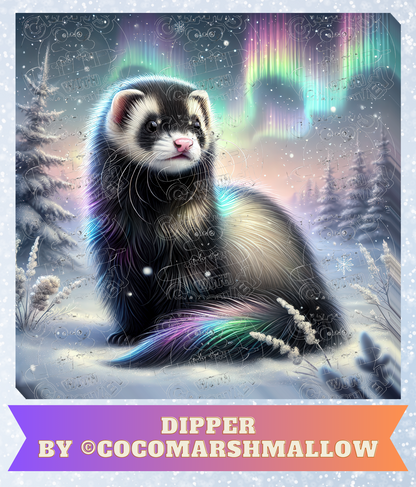 "Dipper" by ©Cocomarshmallow Decorative Diamond Painting Release Papers