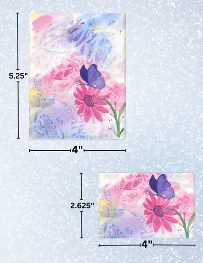 "Abstract Butterfly" By Crafting and Crime Daily Decorative Diamond Painting Release Papers