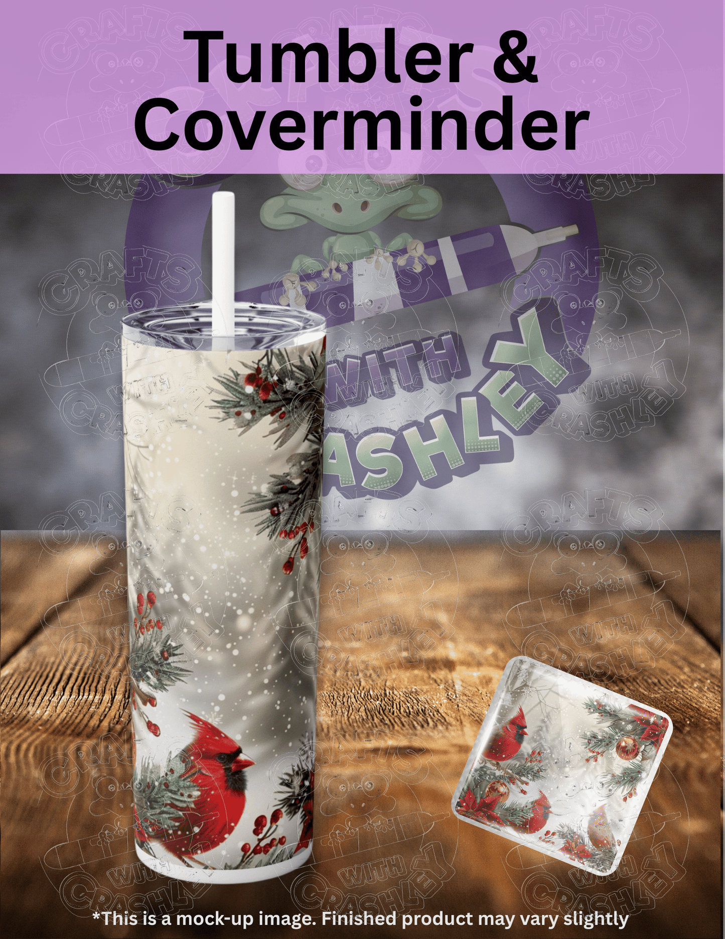 "Winter Cardinal Wishes" Premium Accessories for Diamond Painting