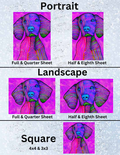 "Romeo" by ©Cheryl Carpenter Decorative Diamond Painting Release Papers