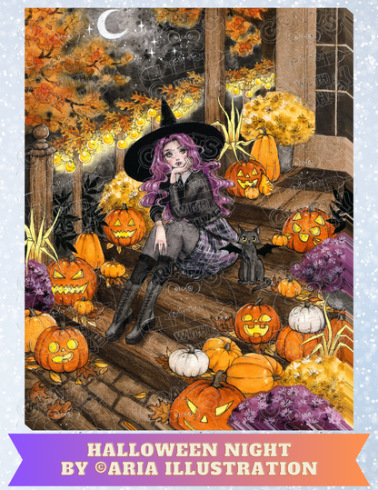 Product Bundle "Halloween Night" by ©Aria Illustration
