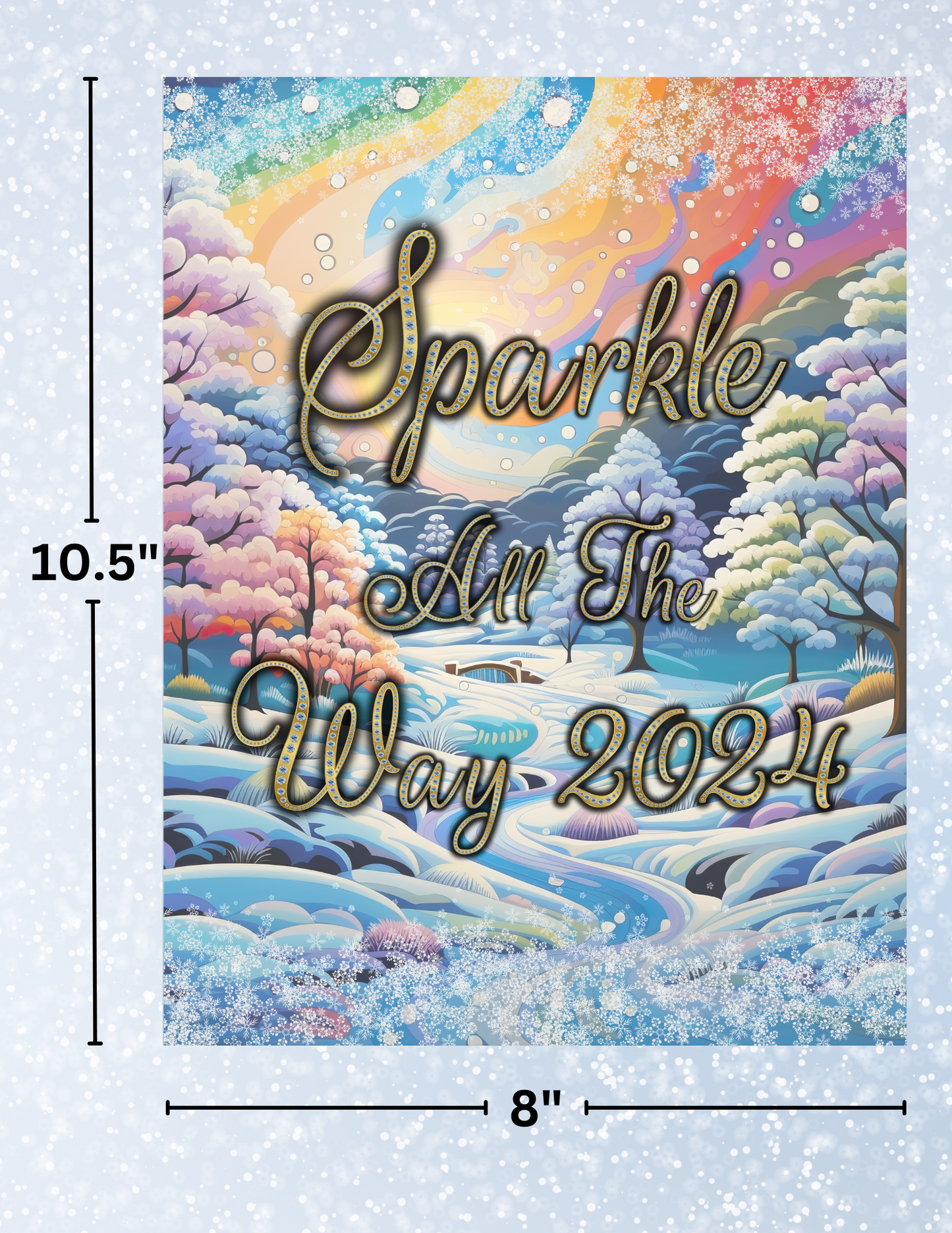 "Sparkle All the Way 2024" Decorative Diamond Painting Release Papers