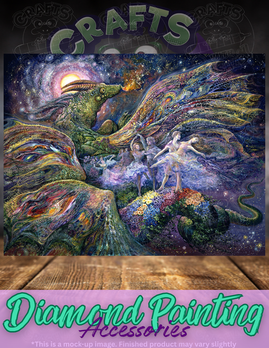 "Dragon Dancers" by ©Josephine Wall Premium Accessories for Diamond Painting