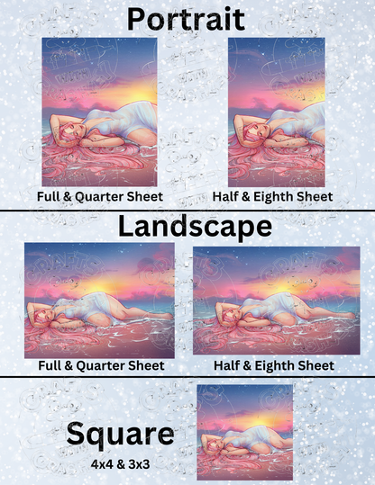 "Slumber of Venus" by ©Chrissabug Decorative Diamond Painting Release Papers (Copy)