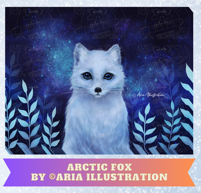 Product Bundle "Arctic Fox" by ©Aria Illustration