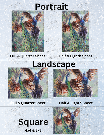 "Birds of a Feather" by ©Dakota Daetwiler Decorative Diamond Painting Release Papers