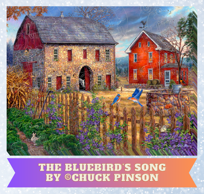 Product Bundle "The Bluebird's Song" by ©Chuck Pinson