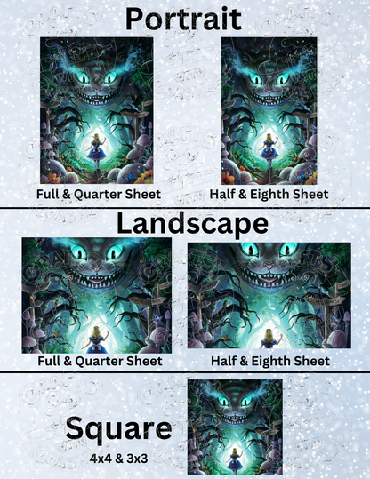 "Into Wonderland" by ©JoJoes Art Decorative Diamond Painting Release Papers