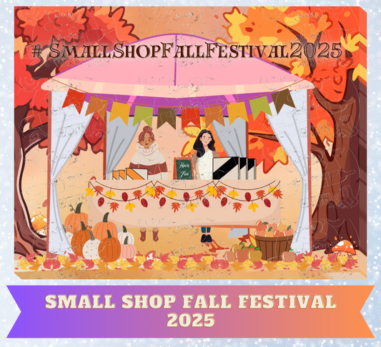 "Small Shop Fall Festival 2025" Premium Decorative Release Papers for Diamond Painting