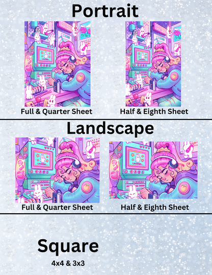 "Loading..." by ©Mrs Butter D Decorative Diamond Painting Release Papers