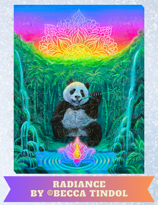 "Radiance" by ©Becca Tindol Premium Decorative Release Papers for Diamond Painting