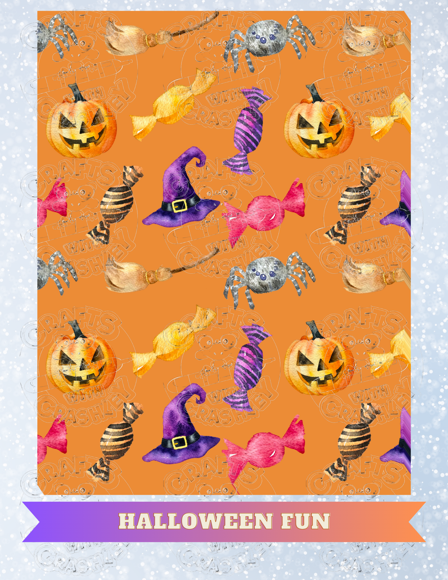 "Halloween Fun" Premium Decorative Release Papers for Diamond Painting