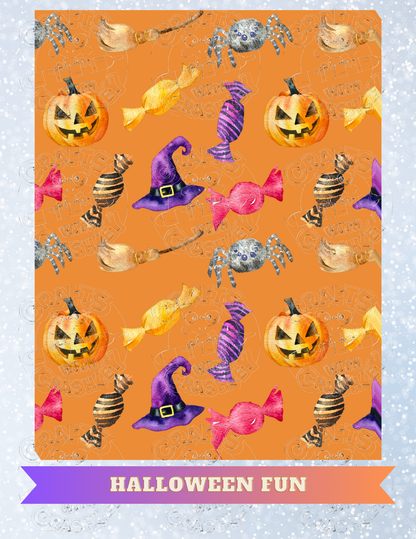 "Halloween Fun" Premium Decorative Release Papers for Diamond Painting