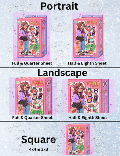 "Starter Pack" by ©Mrs Butter D Decorative Diamond Painting Release Papers