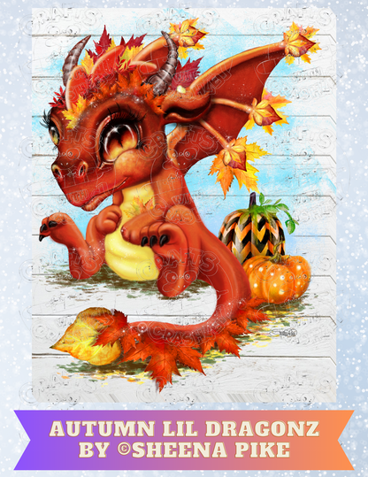 Product Bundle "Autumn Lil Dragonz" by ©Sheena Pike