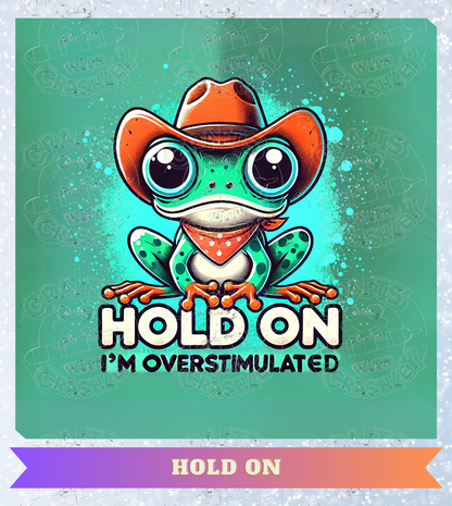 "Hold On" Premium Decorative Release Papers for Diamond Painting