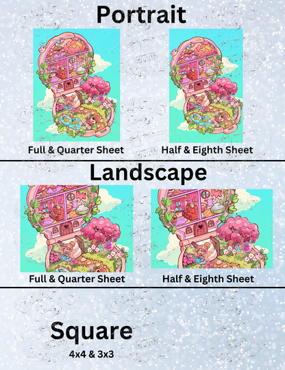 "Fairy Pocket House" by ©Mrs Butter D Decorative Diamond Painting Release Papers