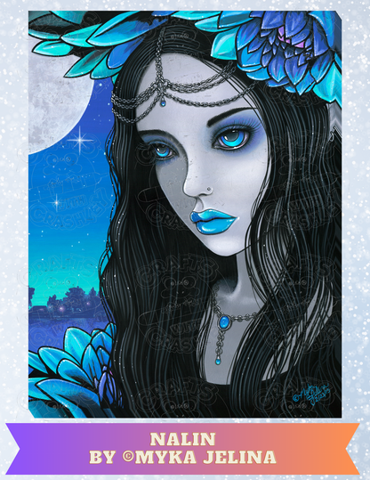 "Nalin" by ©Myka Jelina Premium Decorative Release Papers for Diamond Painting