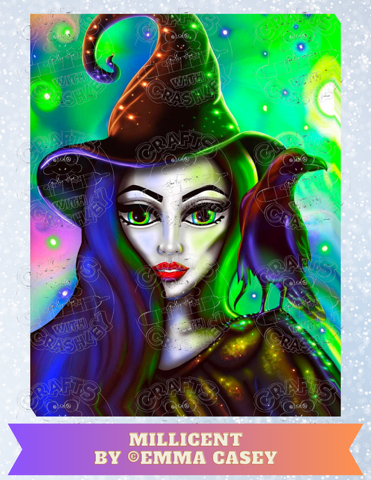 "Millicent" by ©Emma Casey Premium Decorative Release Papers for Diamond Painting