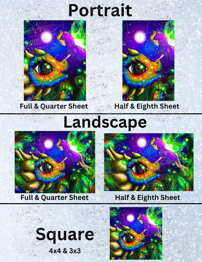 "Away with the Fairies" by Emma Casey Decorative Diamond Painting Release Papers