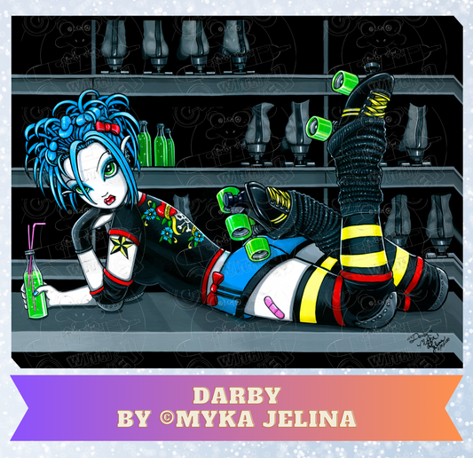 "Darby" by ©Myka Jelina Premium Decorative Release Papers for Diamond Painting