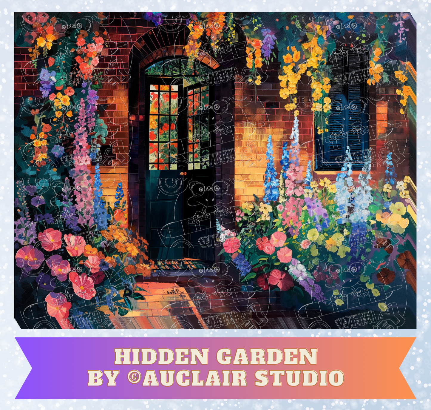 Product Bundle "Hidden Garden" by ©Auclair Studio
