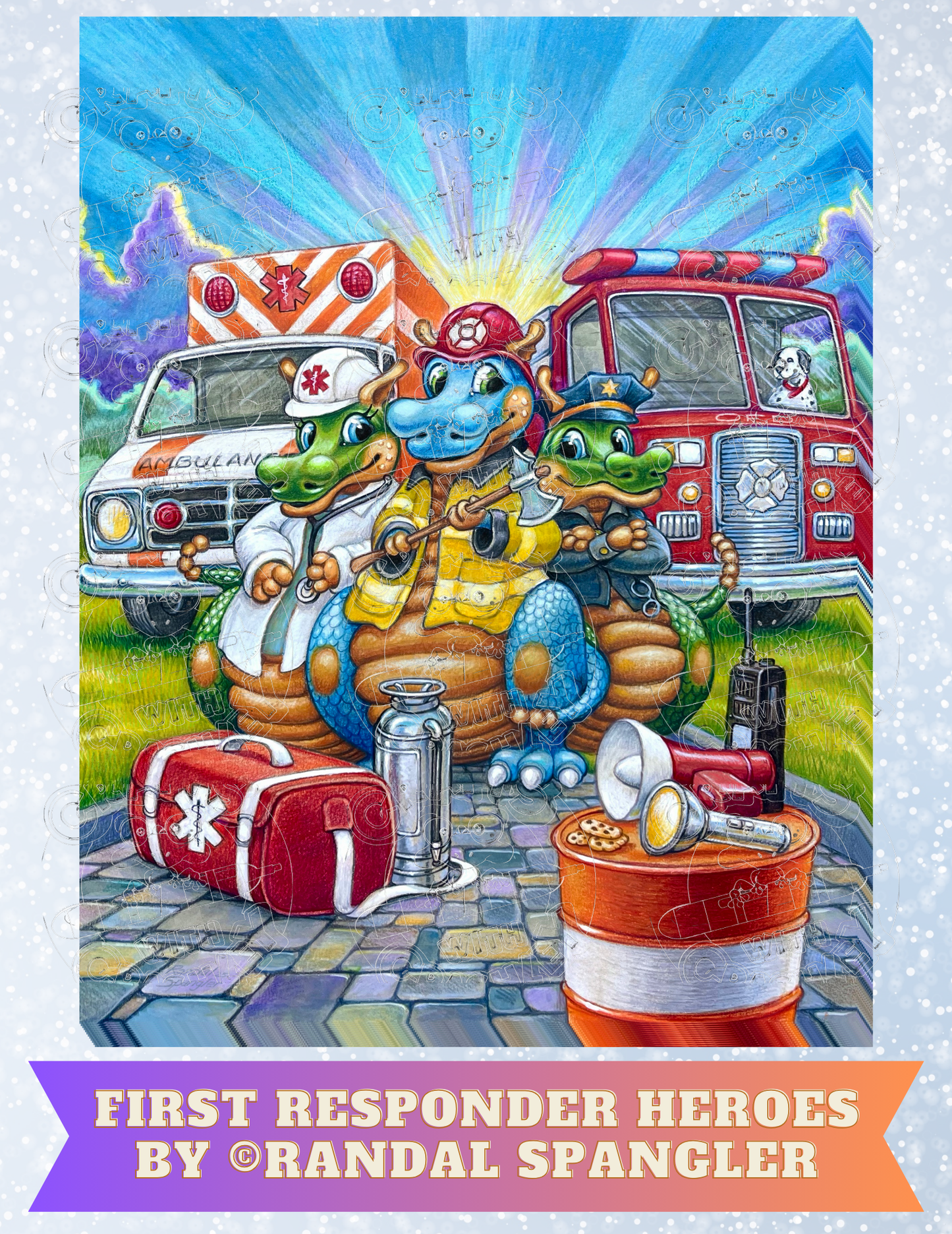Product Bundle "First Responder Heroes" by ©Randal Spangler