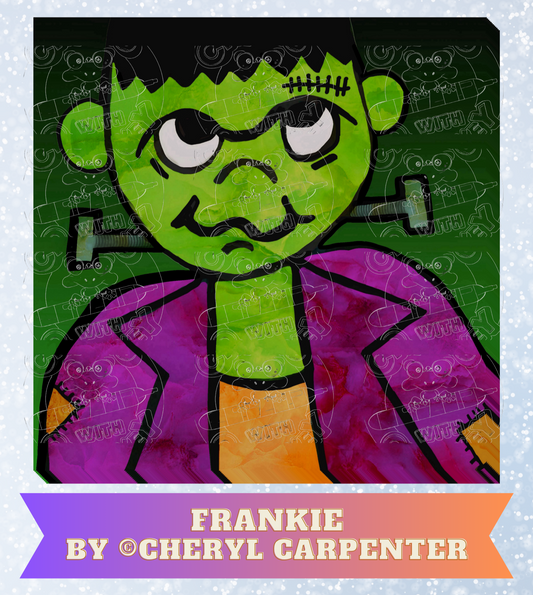 "Frankie" by ©Cheryl Carpenter Premium Decorative Release Papers for Diamond Painting