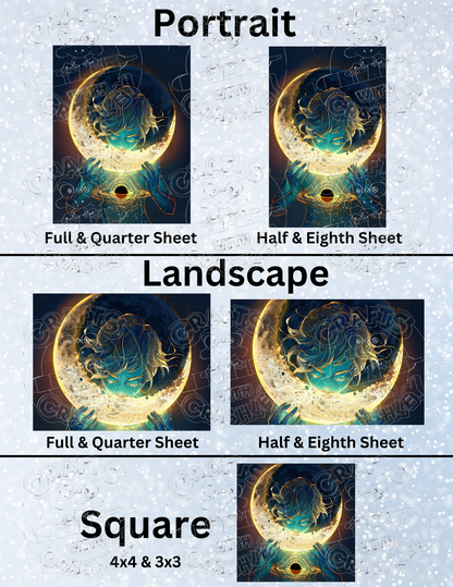 "Moon Eater" by ©Yuumei Decorative Diamond Painting Release Papers