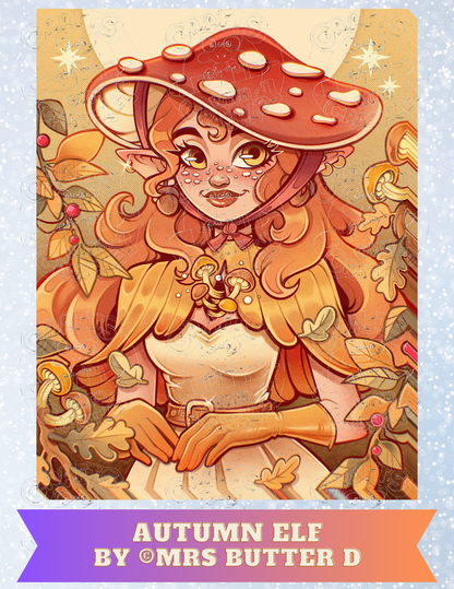 "Autumn Elf" by ©Mrs Butter D Premium Decorative Release Papers for Diamond Painting