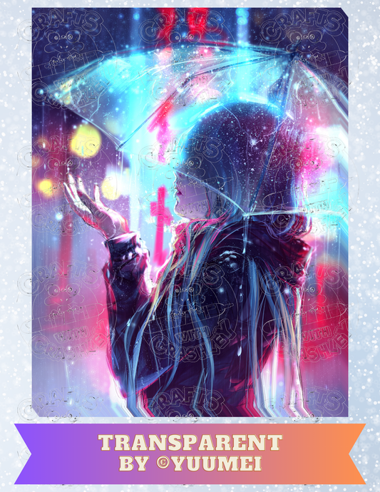 "Transparent" by ©Yuumei Premium Decorative Release Papers for Diamond Painting