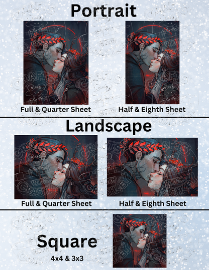 "Underworldly Romance" by ©ChrissaBug Decorative Diamond Painting Release Papers