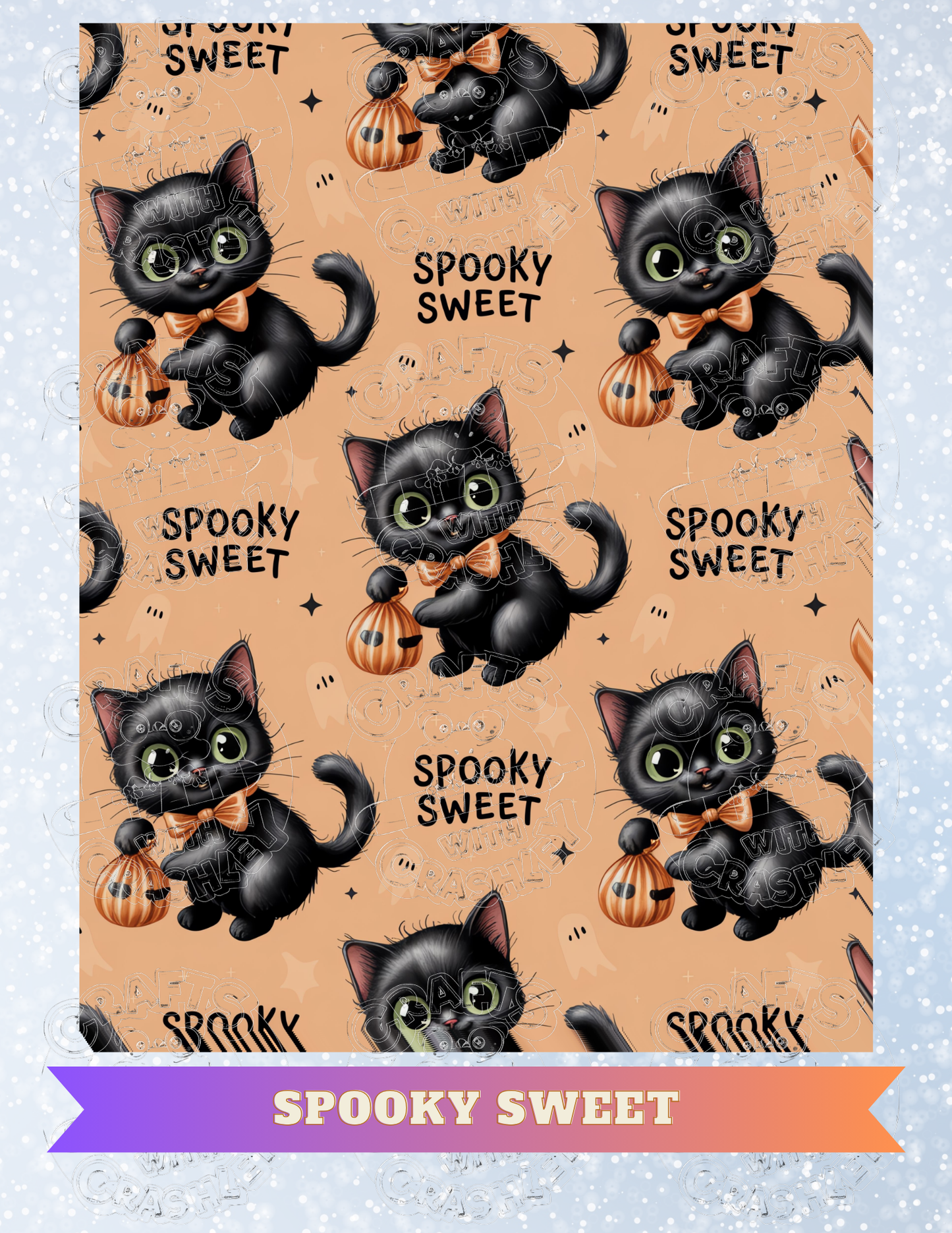 "Spooky Sweet" Premium Decorative Release Papers for Diamond Painting