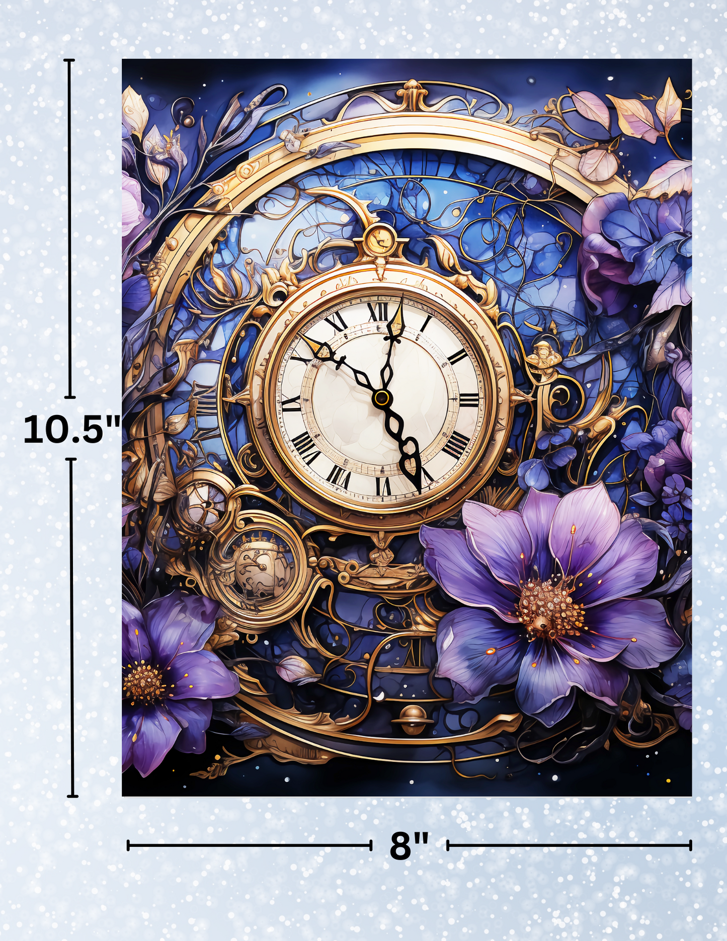 "Timeless Violet" Decorative Diamond Painting Release Papers