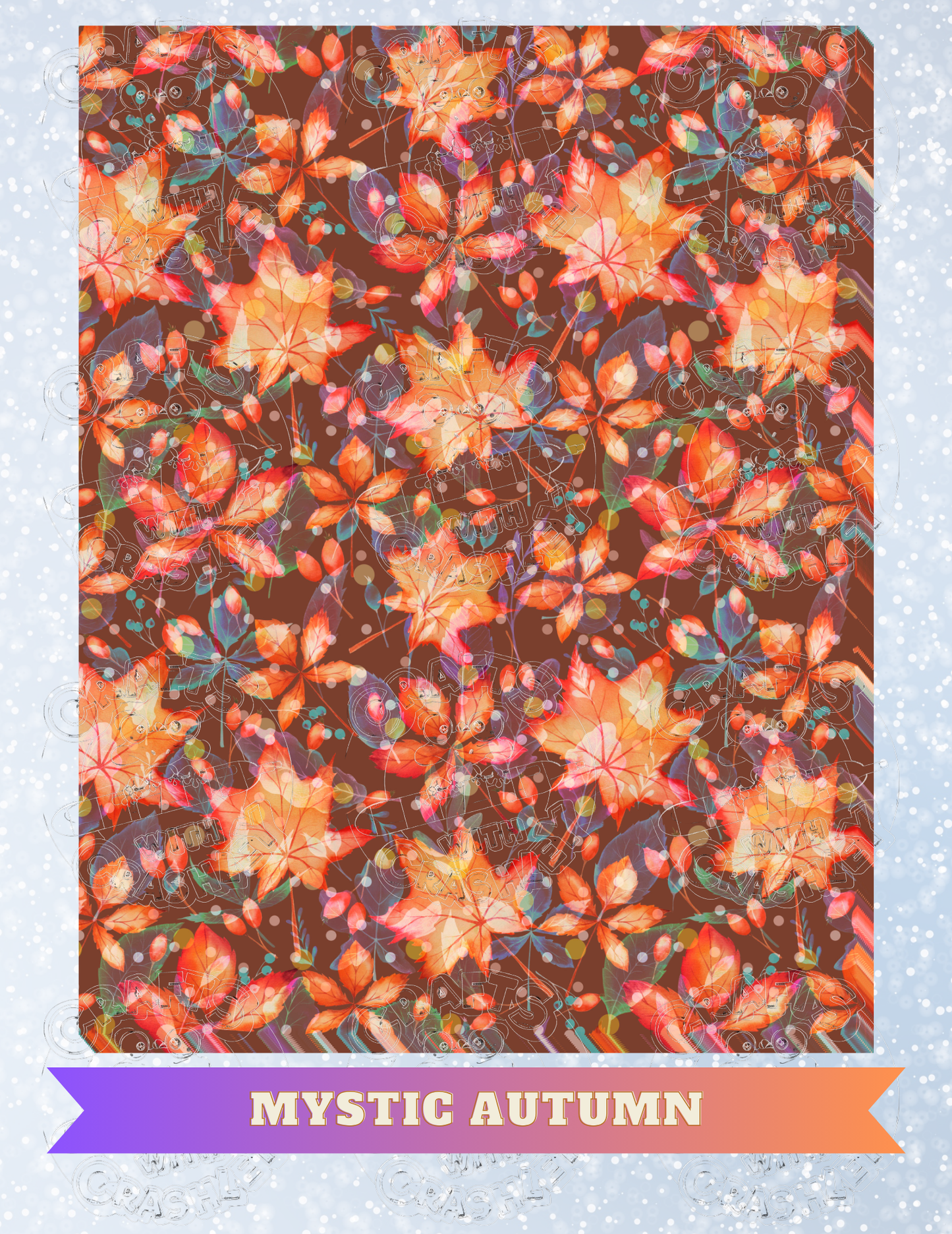 "Mystic Autumn" Premium Decorative Release Papers for Diamond Painting