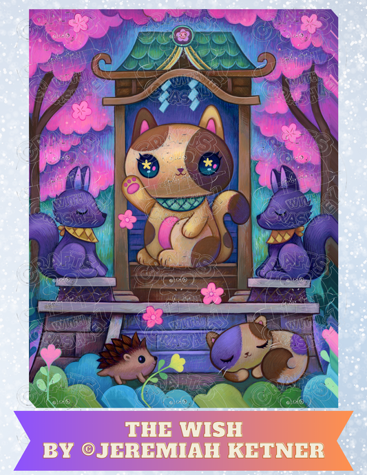 "The Wish" by ©Jeremiah Ketner Premium Decorative Release Papers for Diamond Painting