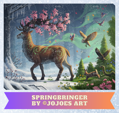 "Springbringer" by ©JoJoes Art Premium Decorative Release Papers for Diamond Painting
