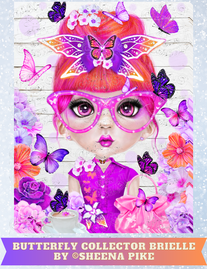 Product Bundle "Butterfly Collector Brielle" by ©Sheena Pike