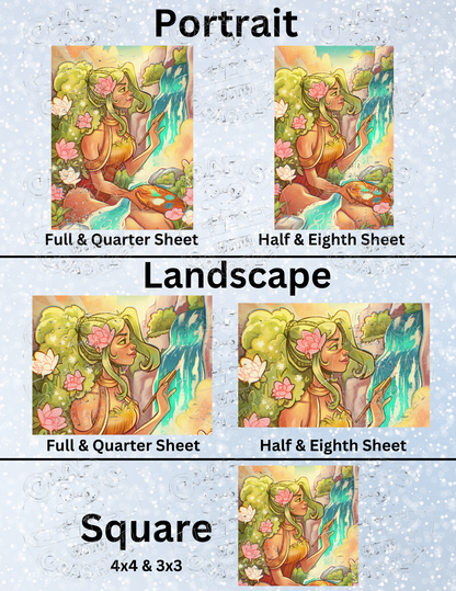 "Mother Nature" by ©Mrs Butter D Decorative Diamond Painting Release Papers