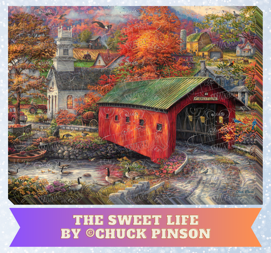 "The Sweet Life" by ©Chuck Pinson Premium Decorative Release Papers for Diamond Painting