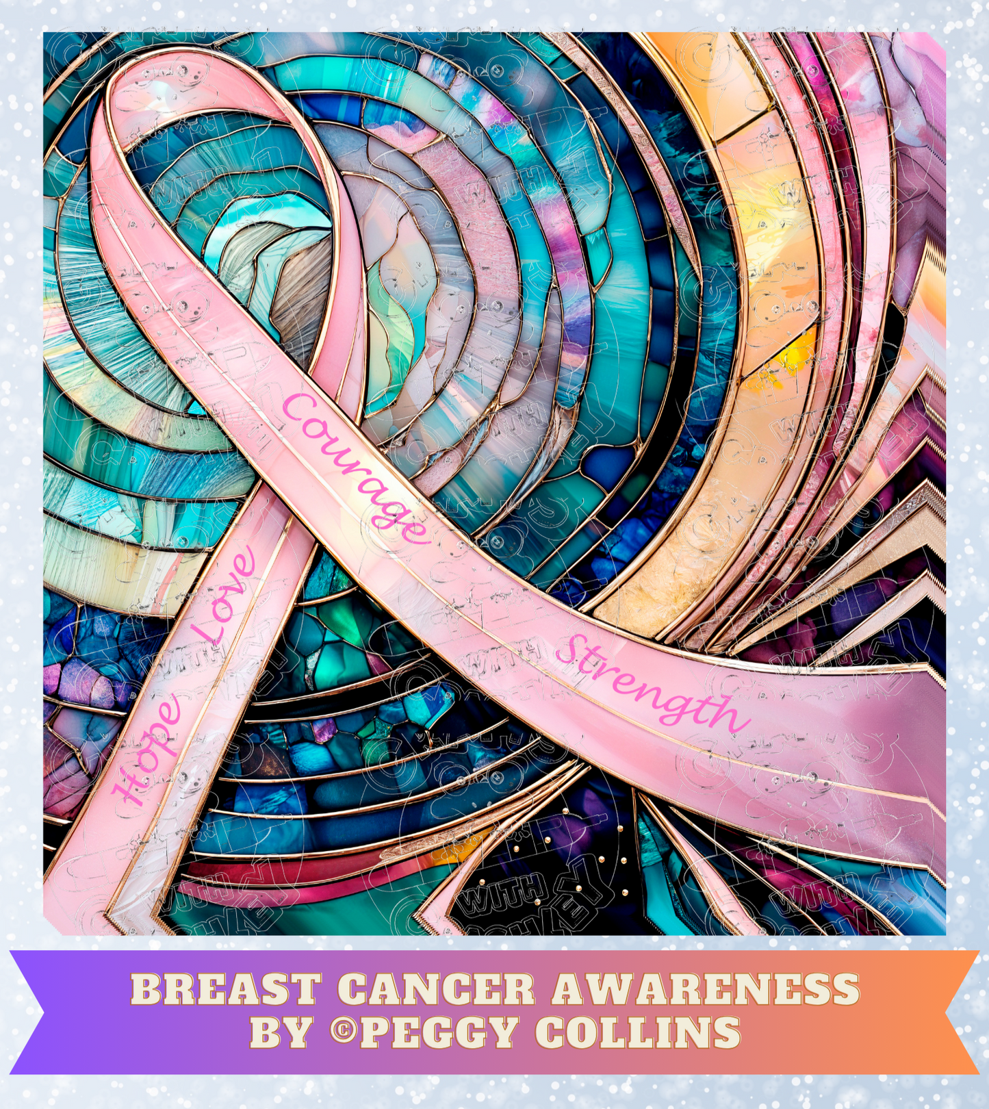 Product Bundle "Breast Cancer Awareness" by ©Peggy Collins