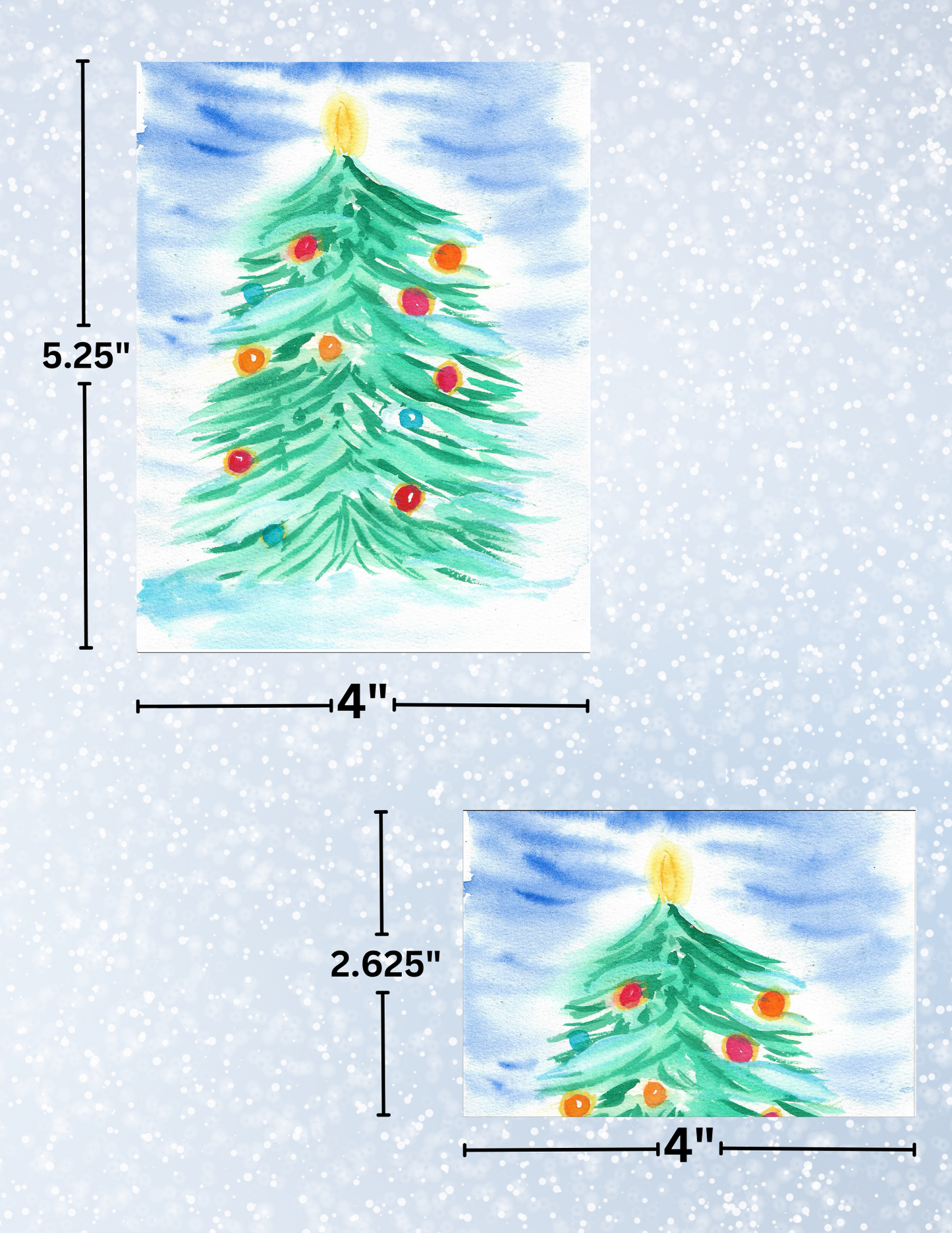 "Christmas Tree" By Crafting Journey Decorative Diamond Painting Release Papers