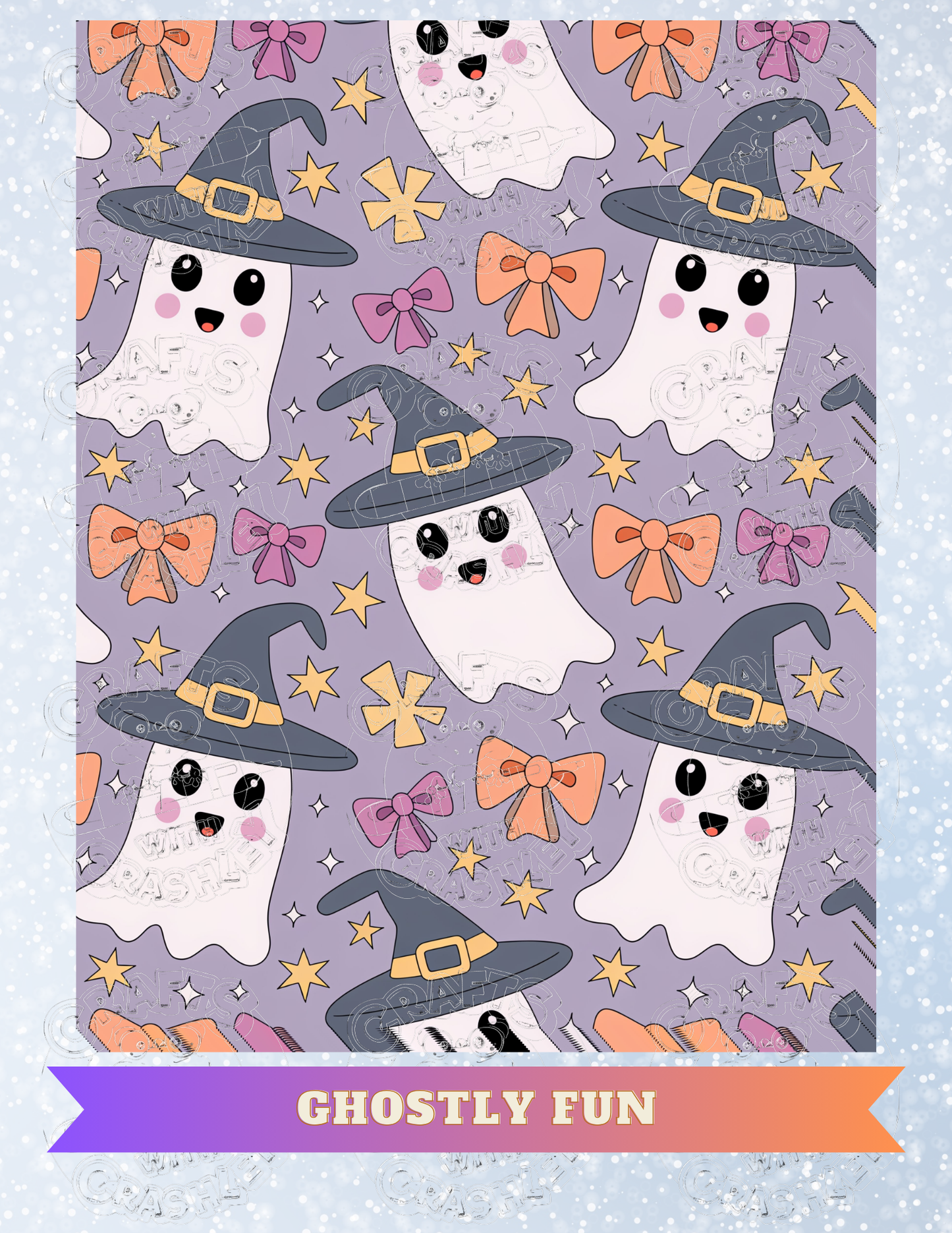 "Ghostly Fun" Premium Decorative Release Papers for Diamond Painting