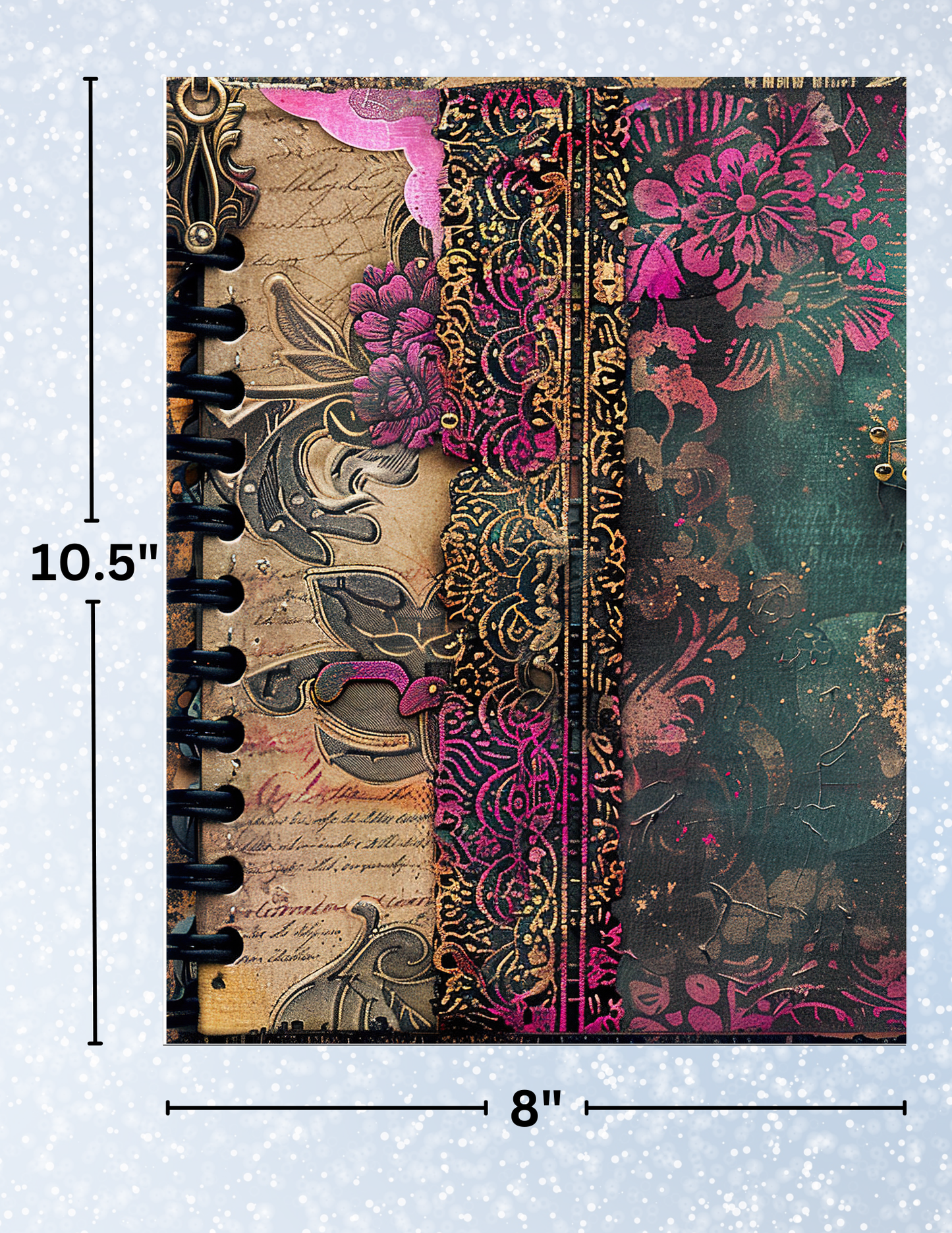 "Gothic Notebook" Decorative Diamond Painting Release Papers